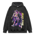 VINCE CARTER VINTAGE HOODIE – שחור שטוף