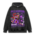 VINCE CARTER VINTAGE HOODIE – שחור שטוף