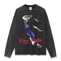 VINCE CARTER LONG SLEEVE – שחור שטוף