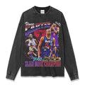 VINCE CARTER LONG SLEEVE – שחור שטוף