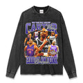 VINCE CARTER LONG SLEEVE – שחור שטוף