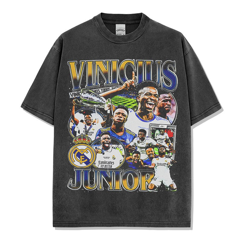 VINICIUS JR VINTAGE TEE · FINAL WHISTLE