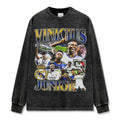 VINICIUS JR LONG SLEEVE – שחור שטוף