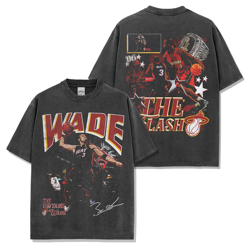 DWYANE WADE VINTAGE TEE · MVP