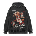 DWYANE WADE VINTAGE HOODIE – שחור שטוף