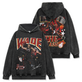DWYANE WADE VINTAGE HOODIE – שחור שטוף