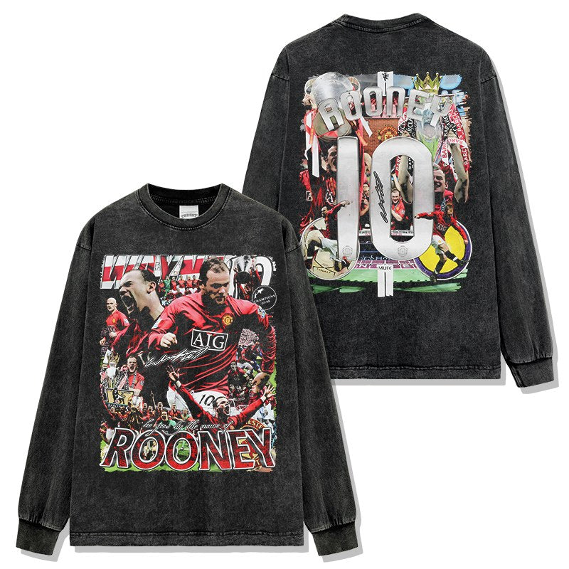 WAYNE ROONEY LONG SLEEVE – שחור שטוף