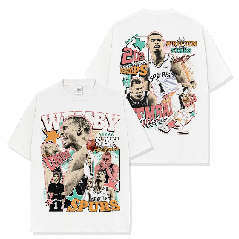 VICTOR WEMBANYAMA VINTAGE TEE · DYNASTY
