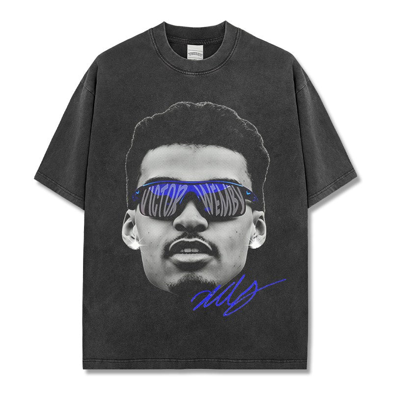 VICTOR WEMBANYAMA VINTAGE TEE · MVP