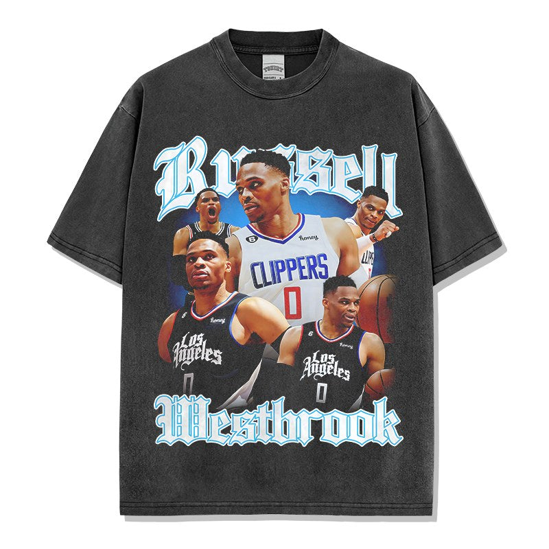 RUSSELL WESTBROOK VINTAGE TEE · LEGEND