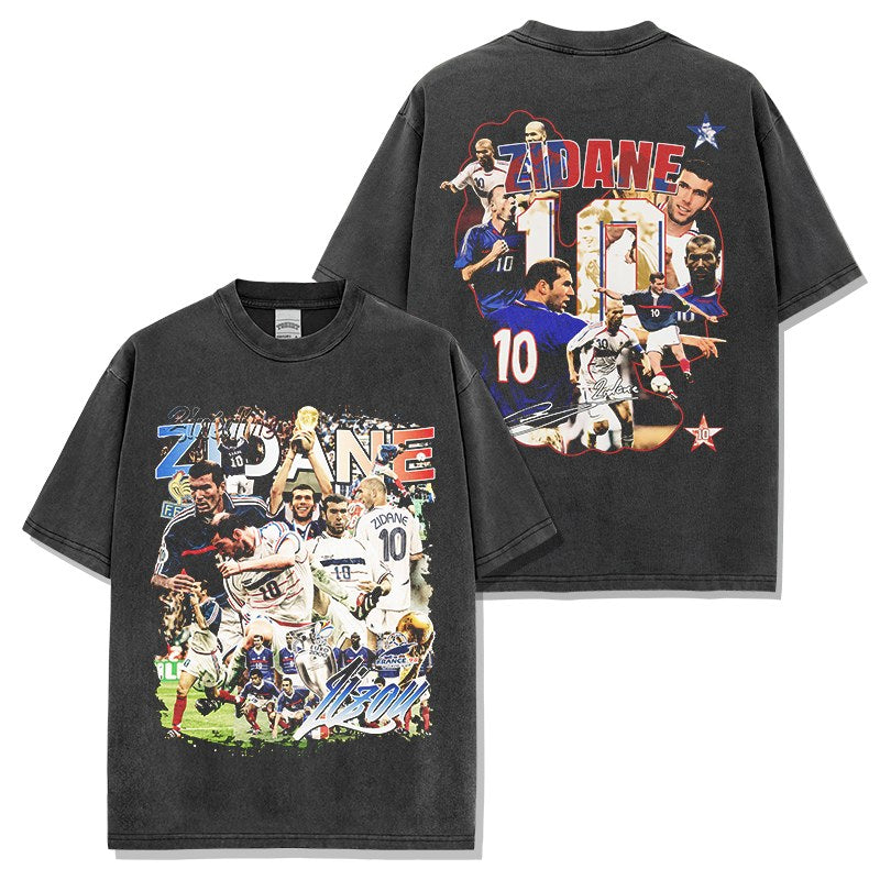 ZIDANE VINTAGE TEE · ZIZOU