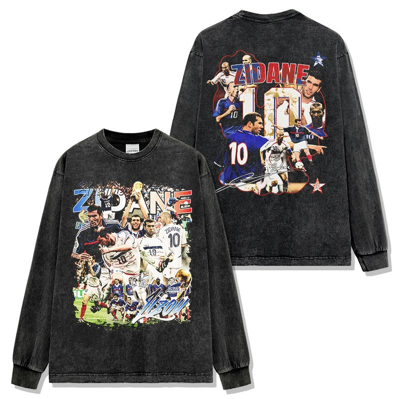 ZIDANE LONG SLEEVE – שחור שטוף